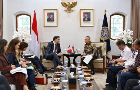 Indonesia - Prancis Perdalam Kemitraan Sektor Transportasi