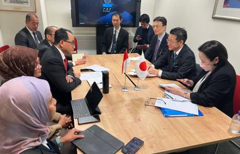 Bertemu Wamen Transportasi Jepang di London, Menhub Dorong Penyelesaian Proyek MRT Jakarta Fase 2A Sesuai Target