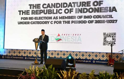 Menhub Dudy: Indonesia Berkomitmen Jaga Ketahanan Maritim dan Perlindungan Laut