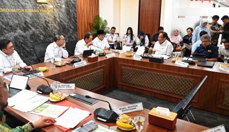 Wakil Menteri Perhubungan Suntana menghadiri Rapat Koordinasi Persiapan ...