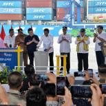 Presiden Joko Widodo Resmikan Makassar New Port