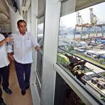 Tinjau Pelabuhan Tanjung Priok, Menhub Minta Operator Pelabuhan Berikan Pelayanan Mudah, Cepat dan Transparan