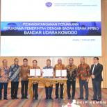 Proyek Kerjasama Pengelolaan Bandara Komodo Resmi Dimulai