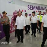 Terminal Baru Bandara Ahmad Yani Mulai Beroperasi