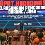 Sesjen Antoni: Pengadaan Barang dan Jasa di Lingkungan Kemenhub Harus Sesuai Regulasi