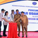 Menhub Resmikan Bandara Letung Kepulauan Anambas