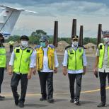 Menhub Tinjau Progres Pembangunan Bandara Ngloram, Blora Jawa Tengah