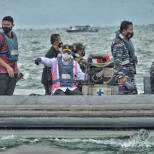 Tim Gabungan Temukan Titik Lokasi Jatuhnya Pesawat