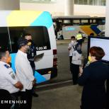TINJAU YIA, MENHUB CEK KESIAPAN INTERMODA
