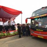 Lepas Mudik Gratis, Menhub Janji Naikkan Kuota Tahun Depan