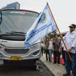 Berlakukan Paket Kebijakan Di Tol Tangerang, Menhub Luncurkan Layanan Bus Premium