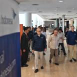 Jelang Nataru, Menhub Dudy Bahas Kebijakan dan Strategi Angkutan Udara Bersama Maskapai