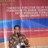 Penelitian Sektor Transportasi Harus Dapat Tingkatkan Kesejahteraan Masyarakat