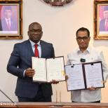 Menhub Tandatangani Letter of Intent, Indonesia dan Guinea Jajaki Kerjasama Bidang Penerbangan