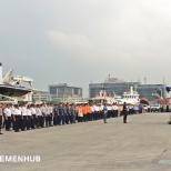Mantapkan Koordinasi, Menhub Gelar Apel Kesiapan Angkutan Laut Lebaran 2018