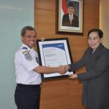 Itjen Kemenhub Raih Sertifikat ISO 9001:2008
