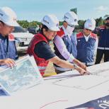 Menteri Perhubungan Tinjau Proyek Bandara IKN
