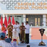 Presiden Joko Widodo Resmikan Bandara Panua Pohuwato, Gorontalo