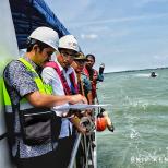 Datangi Pelabuhan Pulau Baai, Menhub Cek Pengerukan Alur Pelayaran