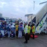 4.224 Jamaah Haji Berangkat dari Embarkasi Bandara Sepinggan Balikpapan
