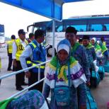 392 Jemaah Haji Kloter Terakhir Embarkasi Kualanamu Diberangkatkan