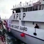 Kapal Patroli KPLP Amankan Kapal Tanker Berbendera Malaysia Tanpa Awak Di Batam