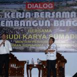 Menhub Sosialisasikan Pentingnya Infrastruktur Bagi Perekonomian Masyarakat