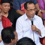 Dialog Dengan Sopir Angkot, Menhub Imbau Agar Patuhi Aturan dan Utamakan Keselamatan Berkendara