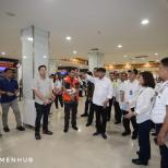 Jelang Diresmikan, Menhub Tinjau Kesiapan Terminal Baru Bandara Radin Inten II