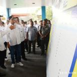 Menhub Tinjau Proyek Penataan Angkutan Sungai Musi Palembang