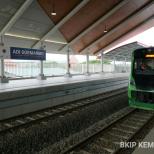 Menhub Tinjau Proyek Jalur KA Akses Bandara Adi Sumarmo - Stasiun Balapan Solo