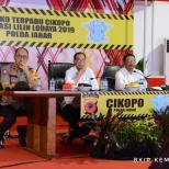 TINJAU POSKO CIKOPO, MENHUB BAHAS KESIAPAN PENANGANAN ARUS BALIK NATARU DI TOL CIPALI