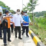 Menhub Pantau Tol Cikampek Via Helikopter