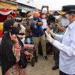 Menhub Tinjau Pelabuhan Kaliadem Cek Keselamatan Pelayaran dan Protokol Kesehatan