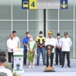 Presiden RI Resmikan Dua Terminal Tipe A di Sumatera Utara Tumbuhkan Budaya Masyarakat Gunakan Angkutan Massal