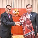 Bertemu Menteri Transportasi Malaysia, Menhub Bahas Penguatan Kerjasama