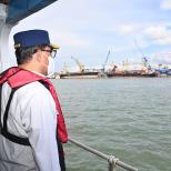 Menhub Tinjau Makassar New Port, Ditargetkan Rampung Pertengahan Tahun Ini