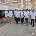 Jajal Kereta Cepat, Menhub: Uji Coba Terus Dilakukan Hingga Dinyatakan Siap Beroperasi