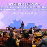 Menhub Dukung Kolaborasi DP World Dubai dan Maspion Group Bangun Terminal Petikemas Berkapasitas 3 Juta TEUs di Jawa Timur