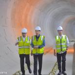 Presiden dan Menhub Tinjau Proyek MRT Fase 2A, Progress Lampaui Target