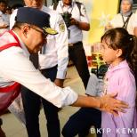 Menhub Tinjau Stasiun Pasar Senen, Produktivitas Penumpang Kereta Api Meningkat  Dibandingkan Libur Nataru Tahun Lalu