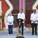 Presiden Resmikan Empat Terminal Angkutan Massal di Jawa Tengah dan Jawa Timur