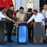 Presiden Prabowo Subianto Resmikan Stasiun Tanah Abang Baru
