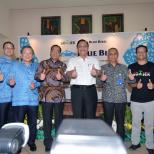 Menhub Dukung Kolaborasi Anak Bangsa antara Blue Bird dan GoJek