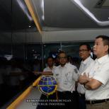 Resmikan Pusat Kontrol Operasi, Menhub Minta PT. KAI Tingkatkan Pelayanan