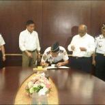 Kemenhub Tandatangani Perjanjian Konsesi Dengan Pelindo III dan IV