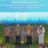 Menhub Terima Laporan Hasil Pemeriksaan Laporan Keuangan 2019 Dengan Predikat WTP dari BPK