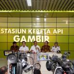 Tinjau Fasilitas Integrasi Moda di Stasiun Gambir, Menhub Umumkan Tim Operasi Pemberantasan Pungli Kementerian Perhubungan