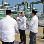 Usai Shalat Ied dan Serahkan Hewan Kurban, Menhub Tinjau Terminal Petikemas Kalibaru