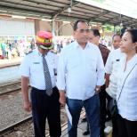 Menhub Targetkan Kereta Bandara Soekarno-Hatta Beroperasi Juli 2017